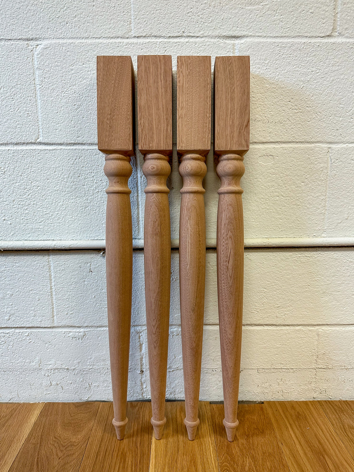 Spindle Base Table Skinny Cottage Spindle Legs – Wood Table Bases